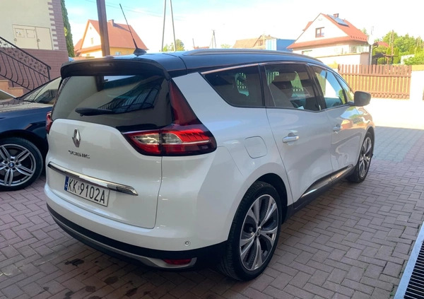 Renault Grand Scenic cena 49900 przebieg: 230520, rok produkcji 2017 z Kraków małe 154